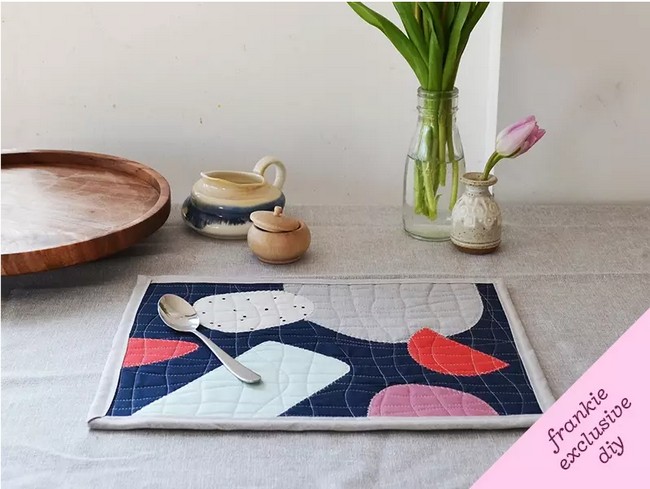 Modern Quilted Placemats Pattern