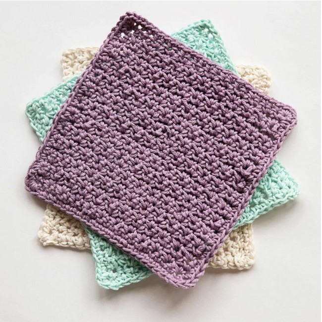 My Favourite Free Crochet Washcloth