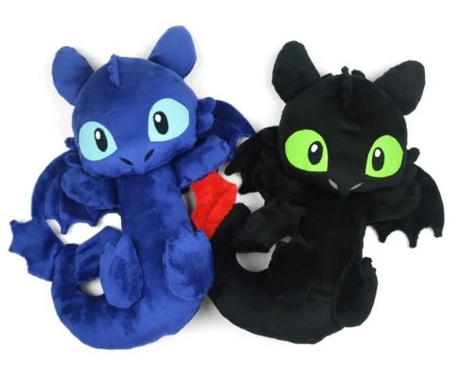 Night Fury Plush Toy Pattern