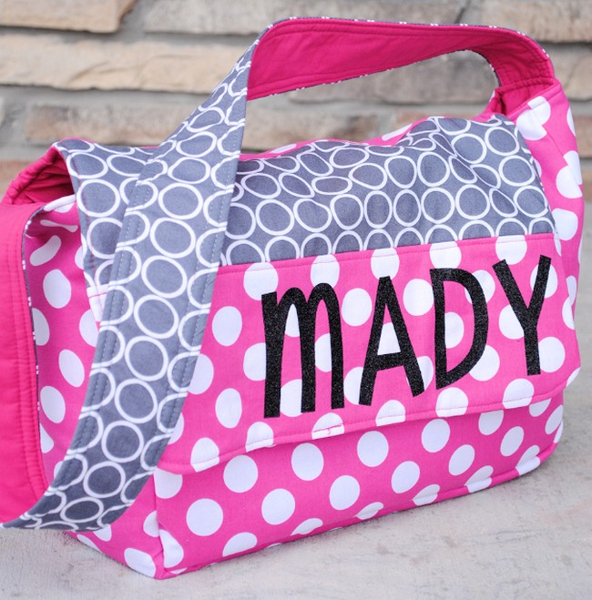 Personalized Kid’s Messenger Bag