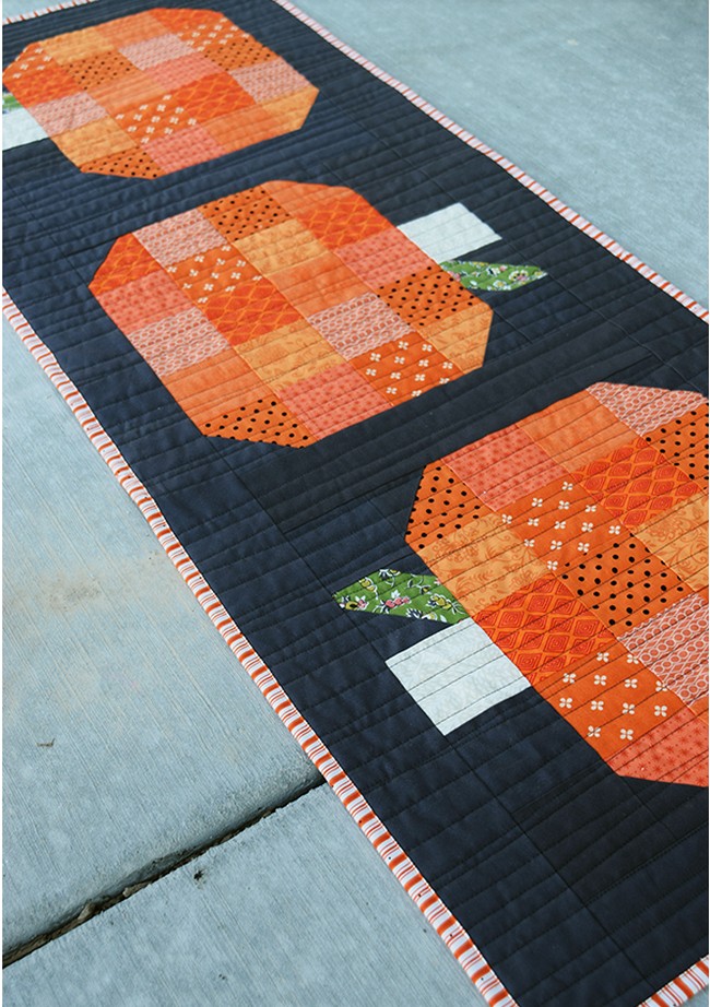 Pumpkin Table Runner