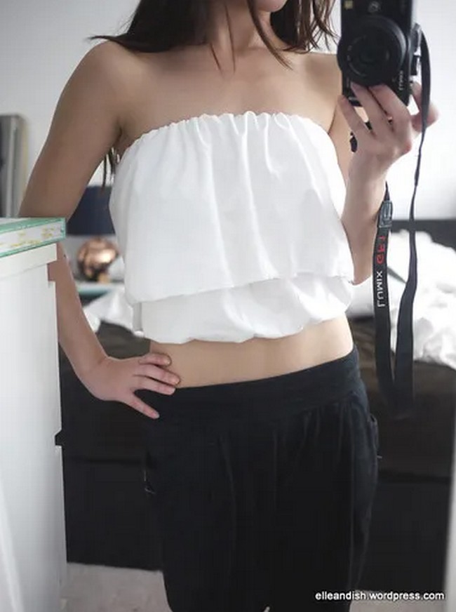 Ruffled Crop Top Pattern