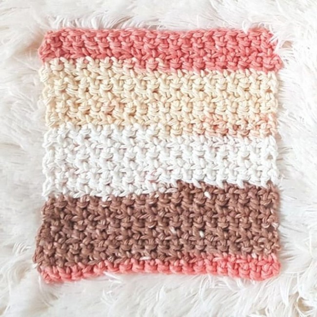 Simple Crochet Washcloth Pattern