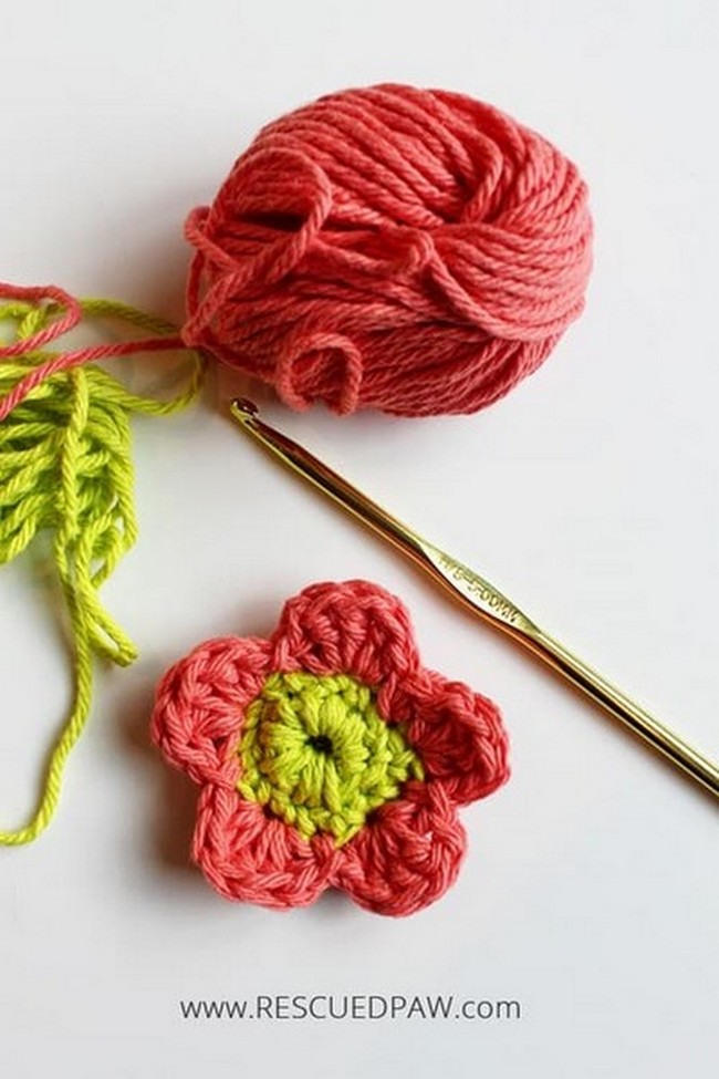 So Simple Crochet Flower Pattern