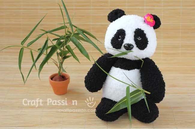 Sock Panda Pattern