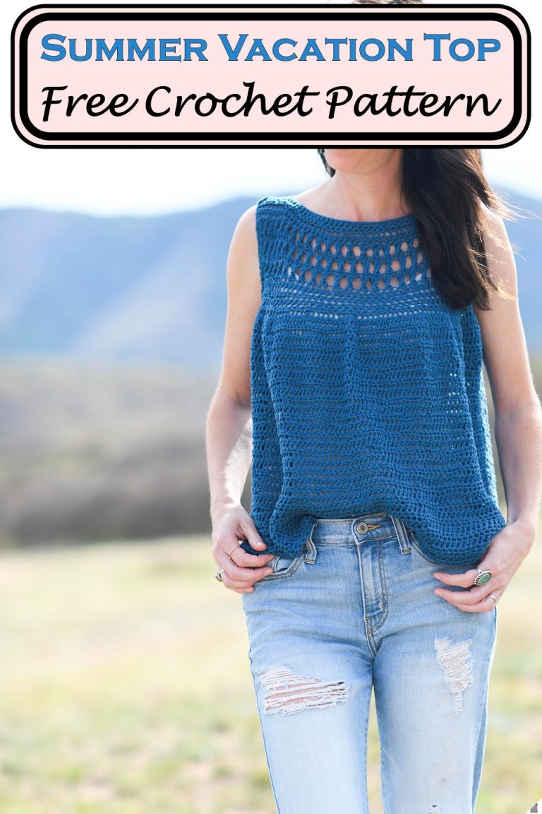 25 Summer Easy Crochet Top Patterns For Beginner - Craftsy
