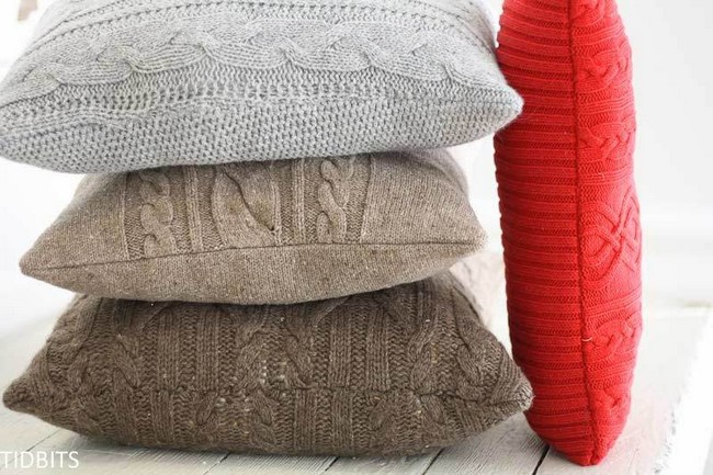 Sweater Pillows