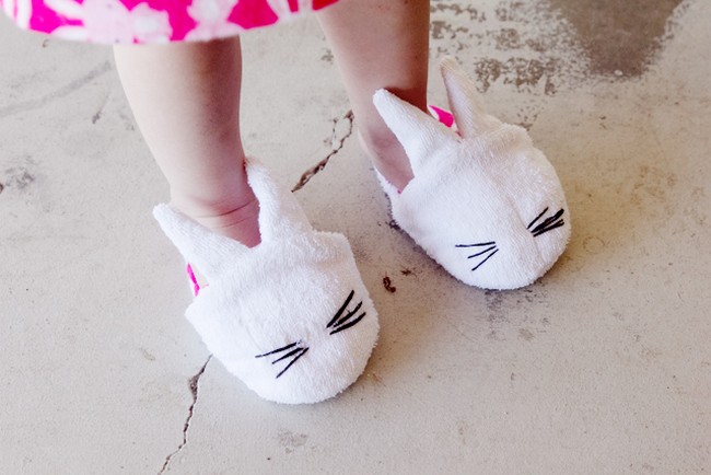 Toddler Bunny Slippers