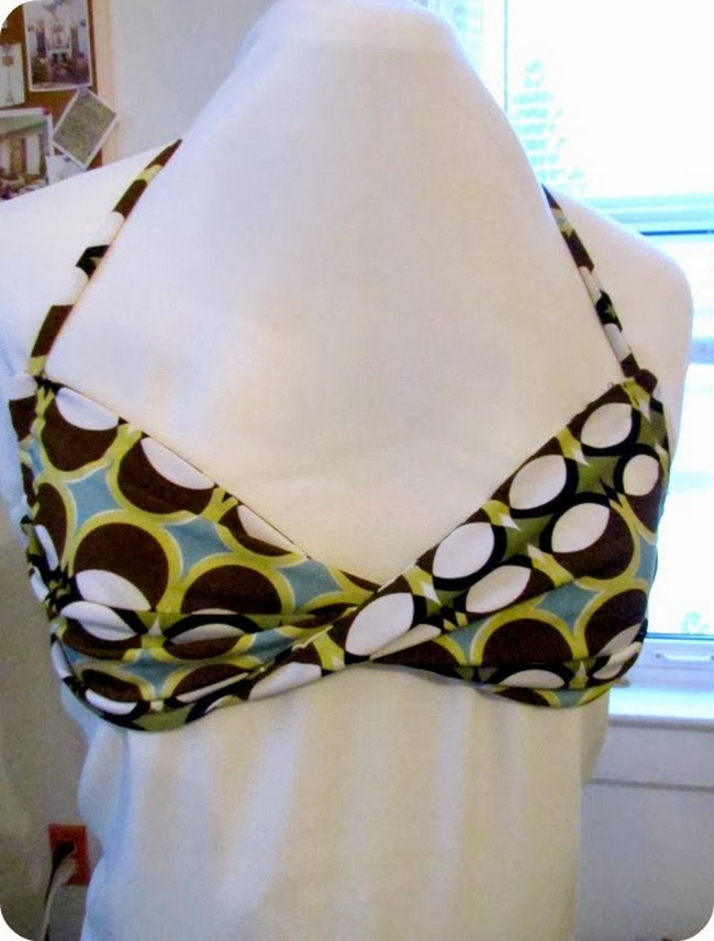 Twist And Tie Bikini Top Pattern