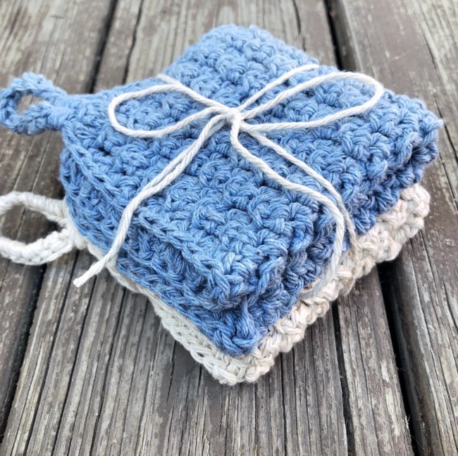 Ultra Luxe Washcloths Free Crochet Pattern