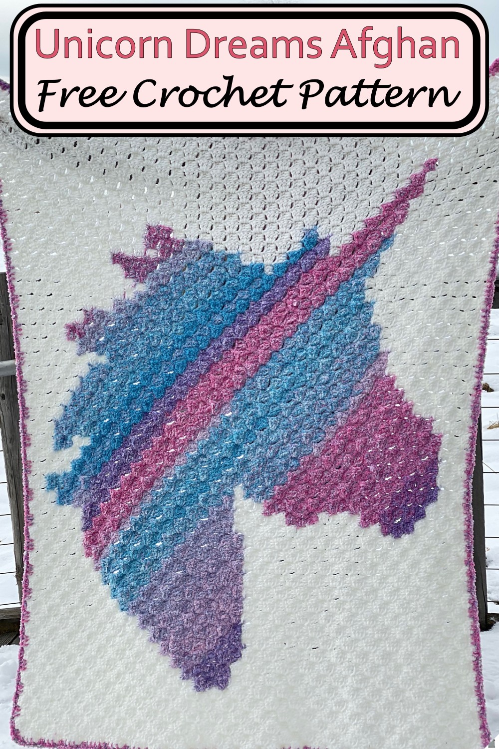 Unicorn Dreams Afghan