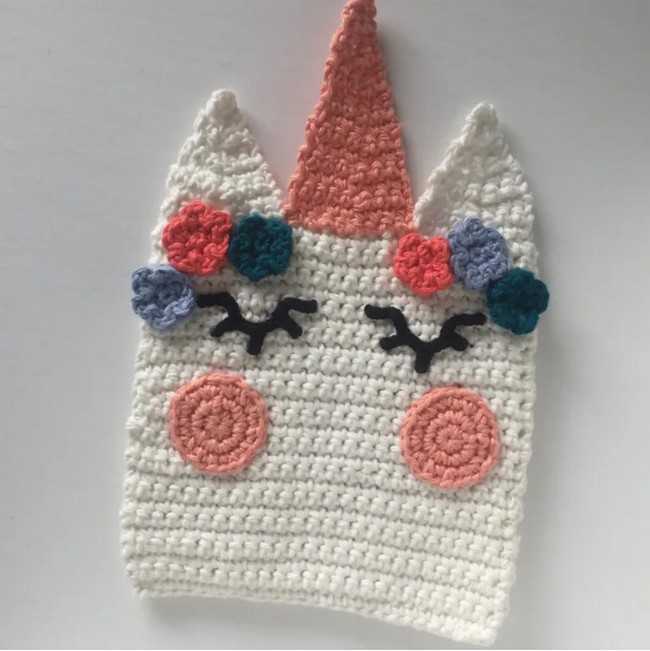 Unicorn Washcloth Pattern