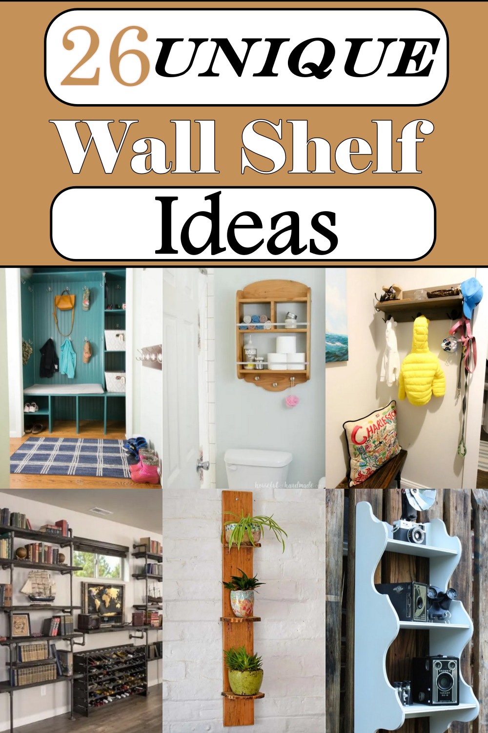 Unique Wall Shelf Ideas