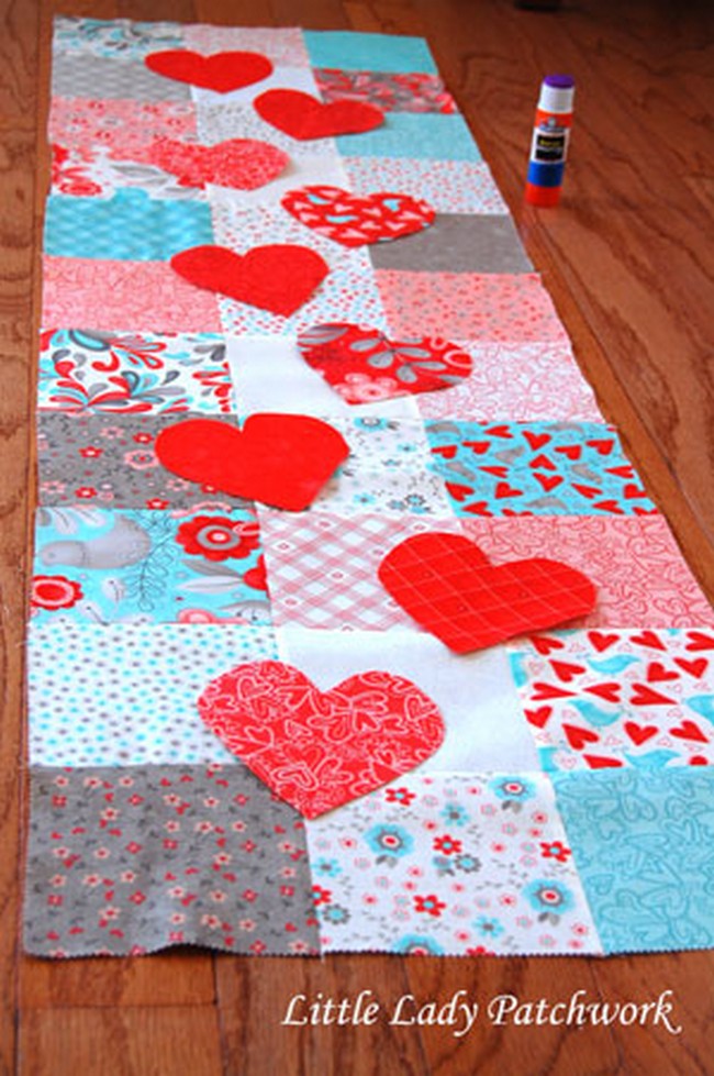 Valentine’s Day Table Runner