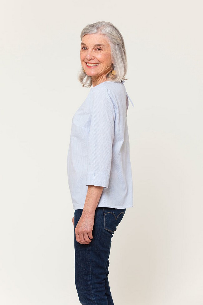 Women’s Top With ¾-length Sleeves