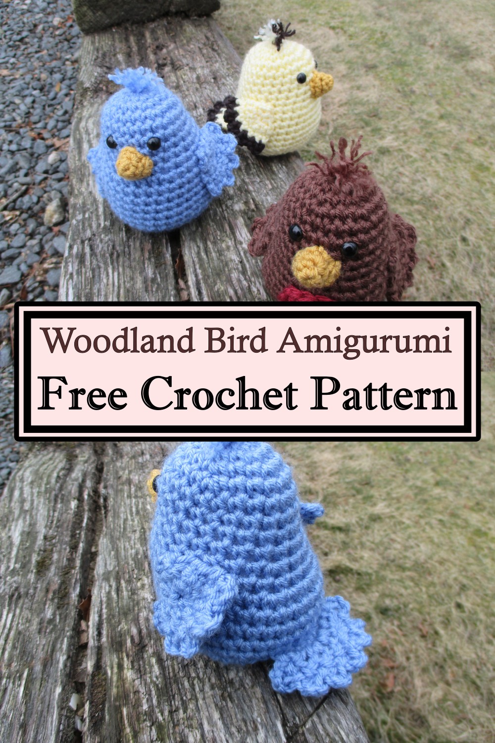 Woodland Bird Amigurumi