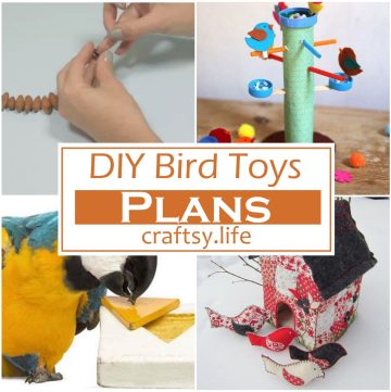 DIY Bird Toys Ideas 1