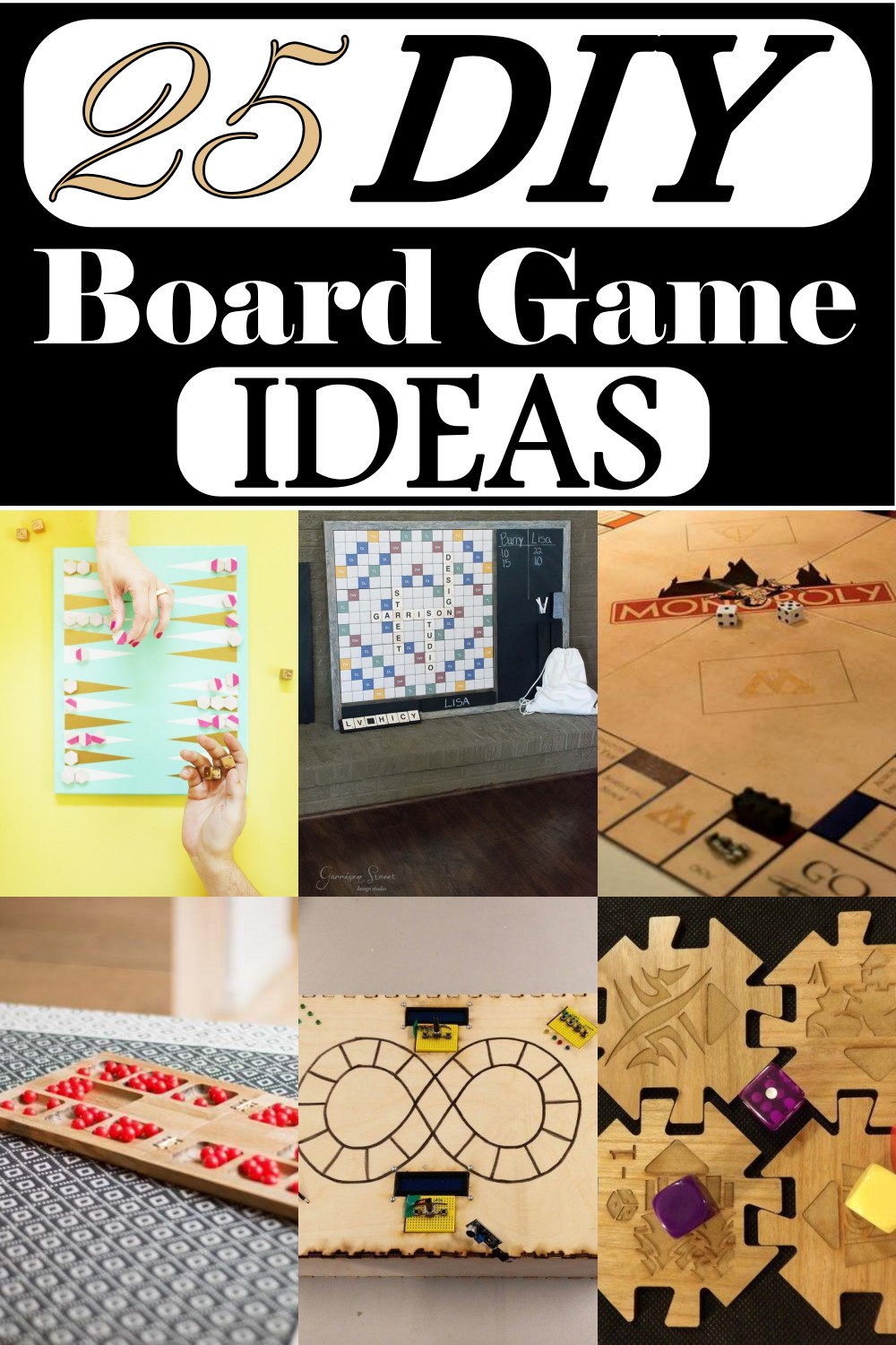 25 DIY Board Game Ideas For Fun Craftsy