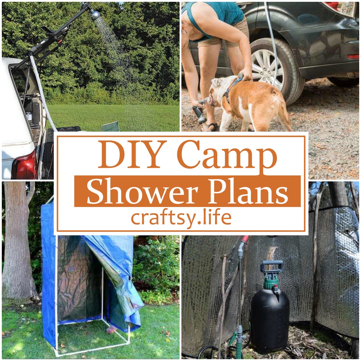 DIY Camp Shower Plans
