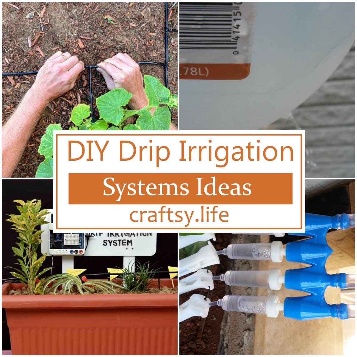 DIY Drip Irrigation Systems Ideas