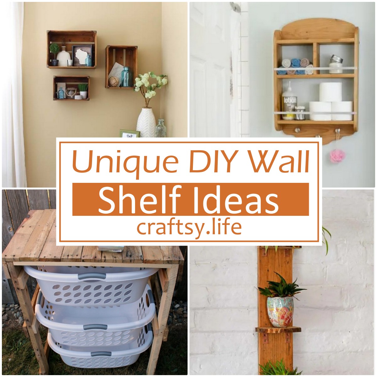 DIY Wall Shelf Ideas