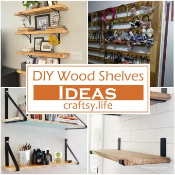 DIY Wood Shelves Ideas 1