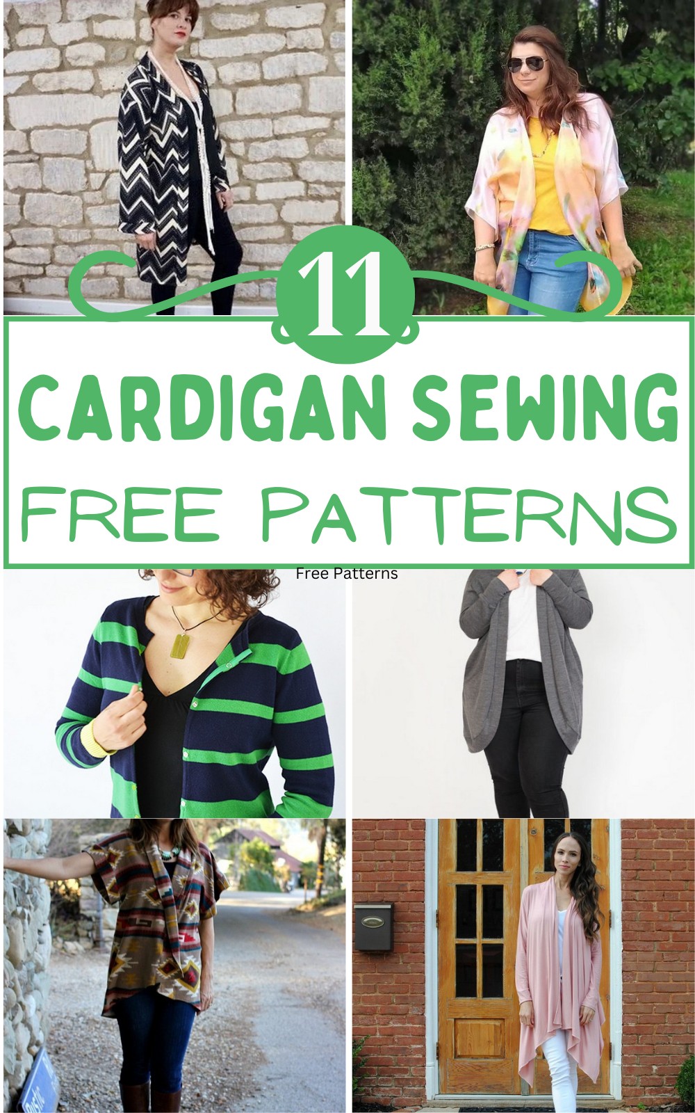 Free Cardigan Sewing Patterns 1