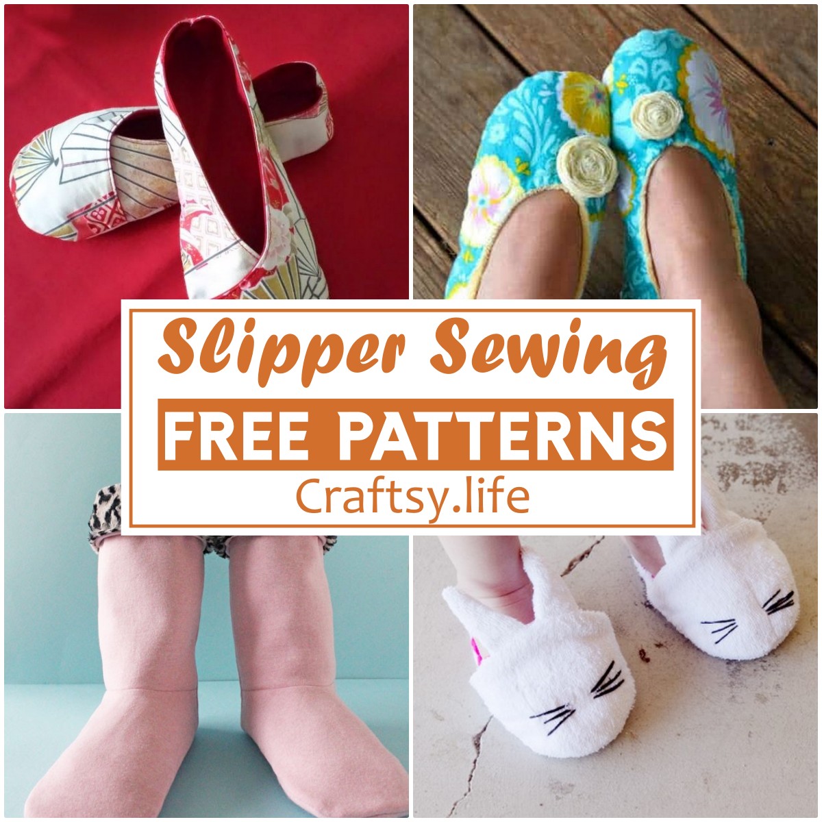 Free Slipper Sewing Patterns