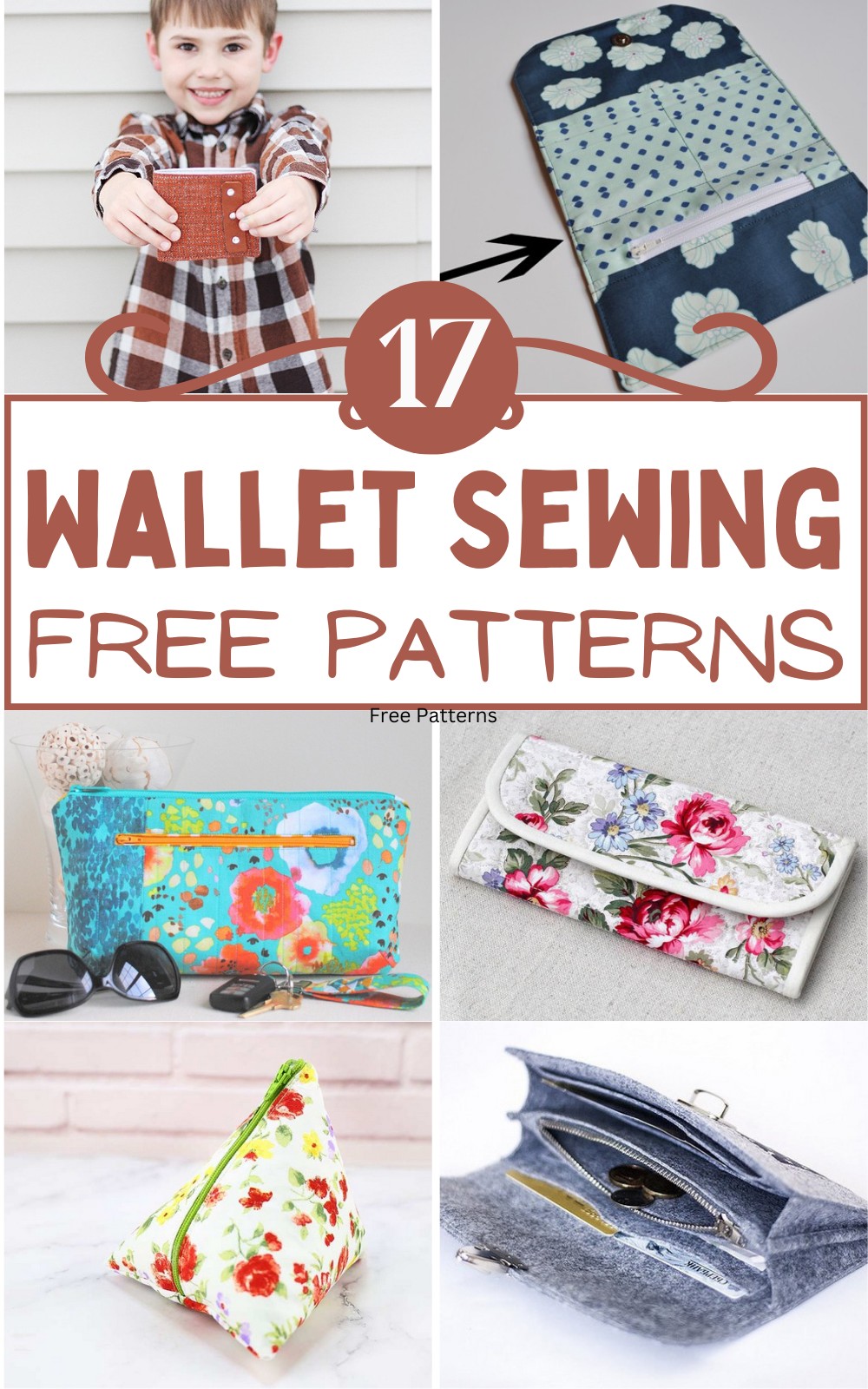 17 Free Wallet Sewing Patterns For All Ages - Craftsy