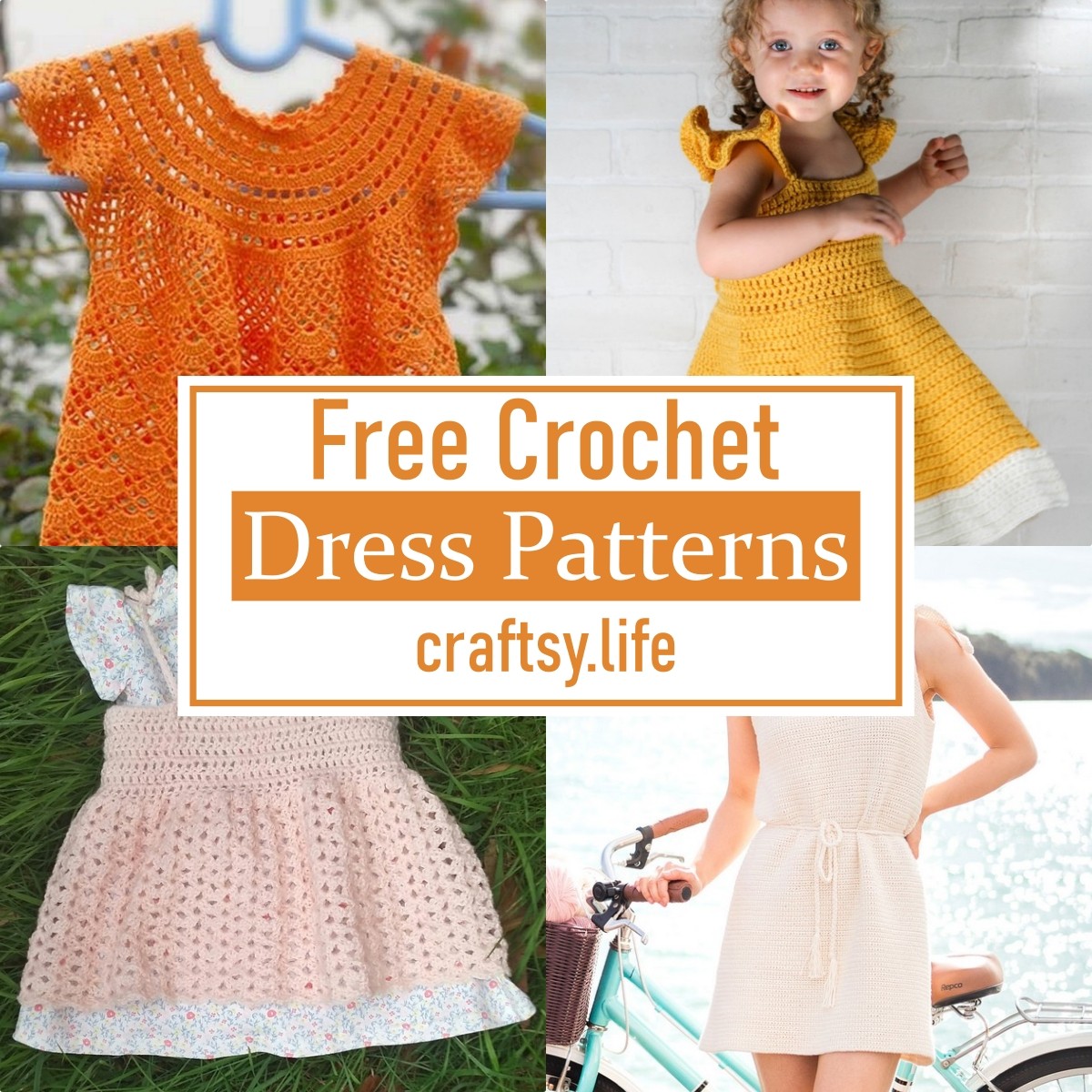 25 Free Crochet Dress Patterns
