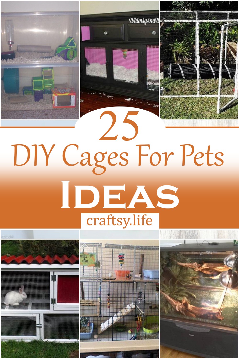 DIY Cages For Pets Ideas