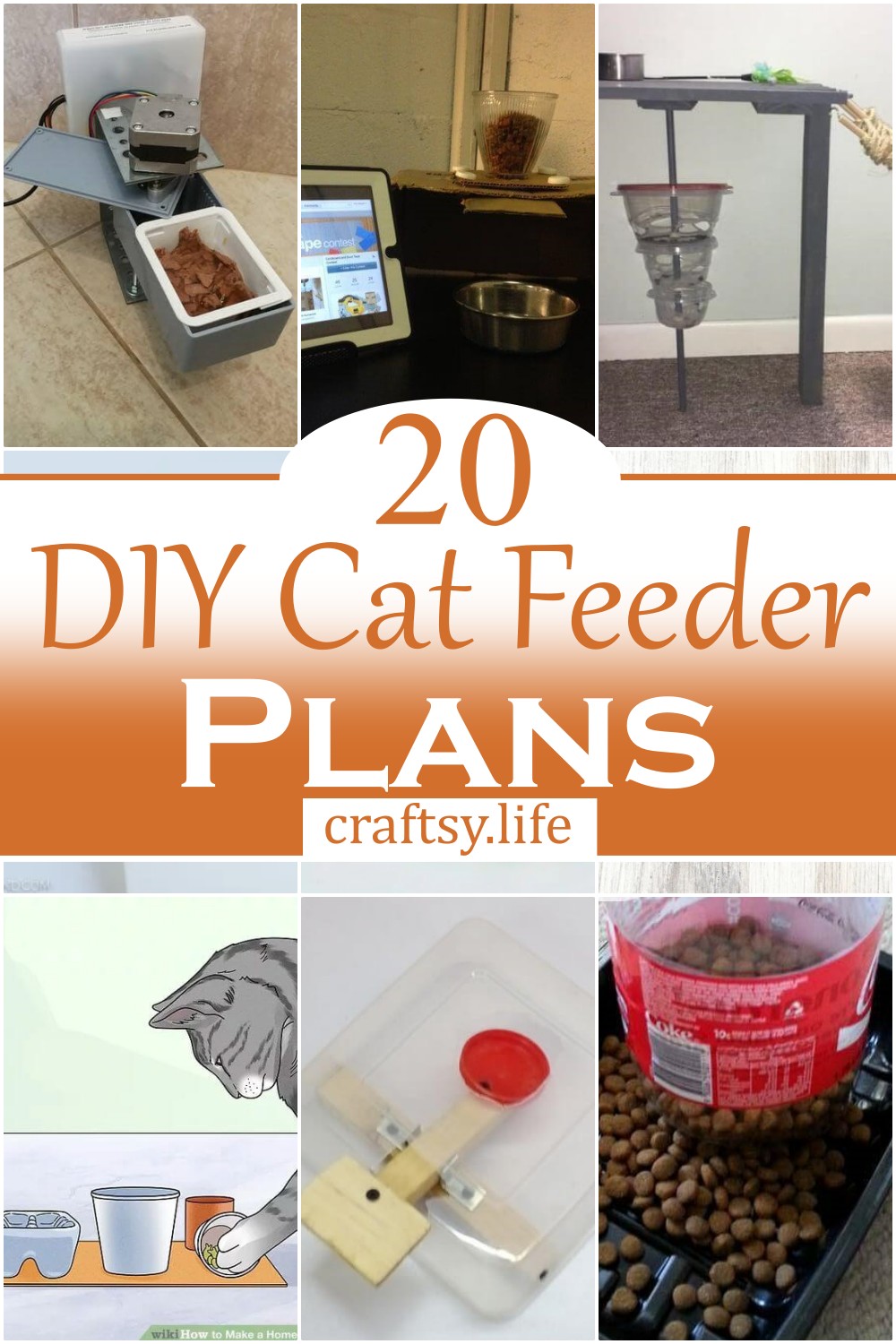 DIY Cat Feeder Plans