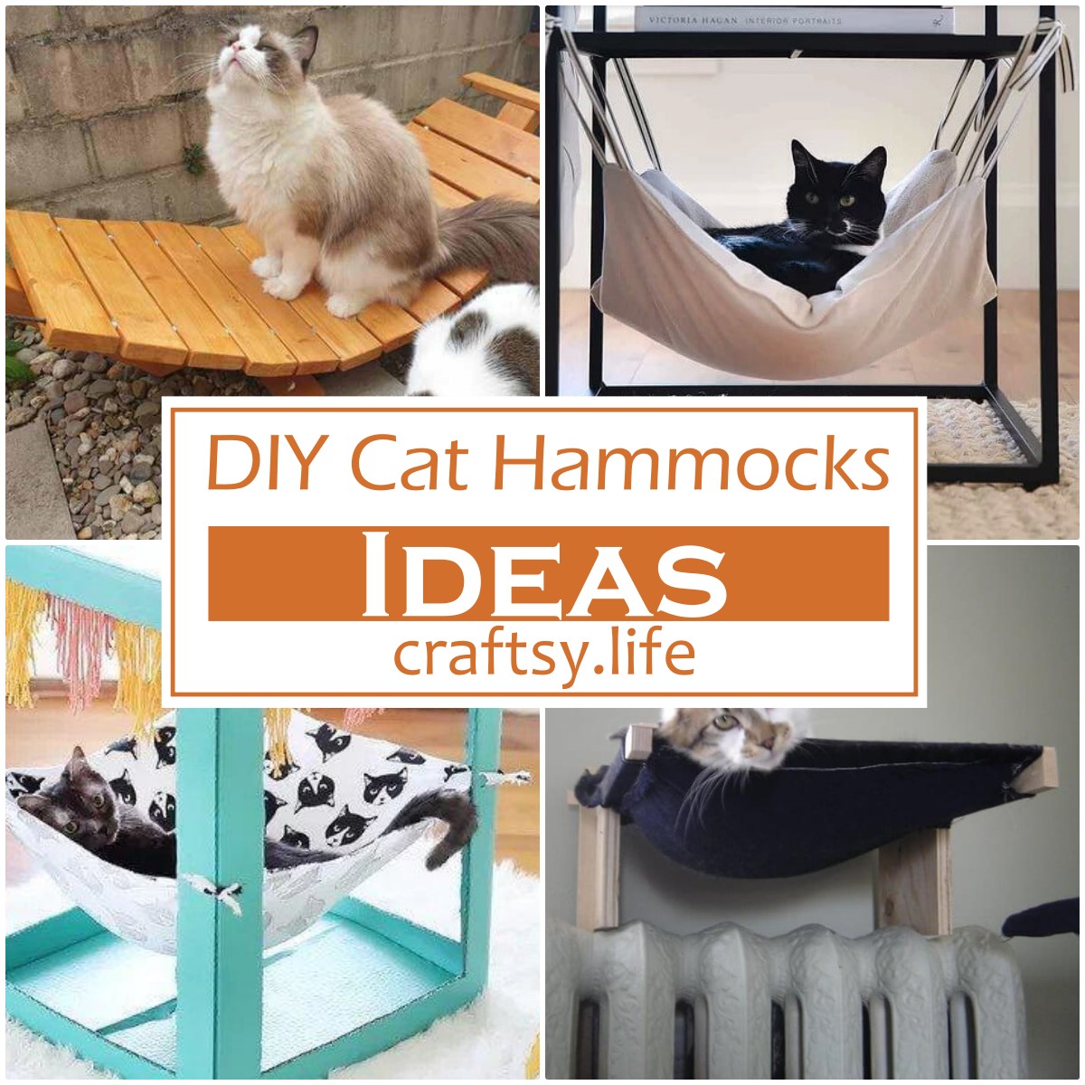 DIY Cat Hammocks 1