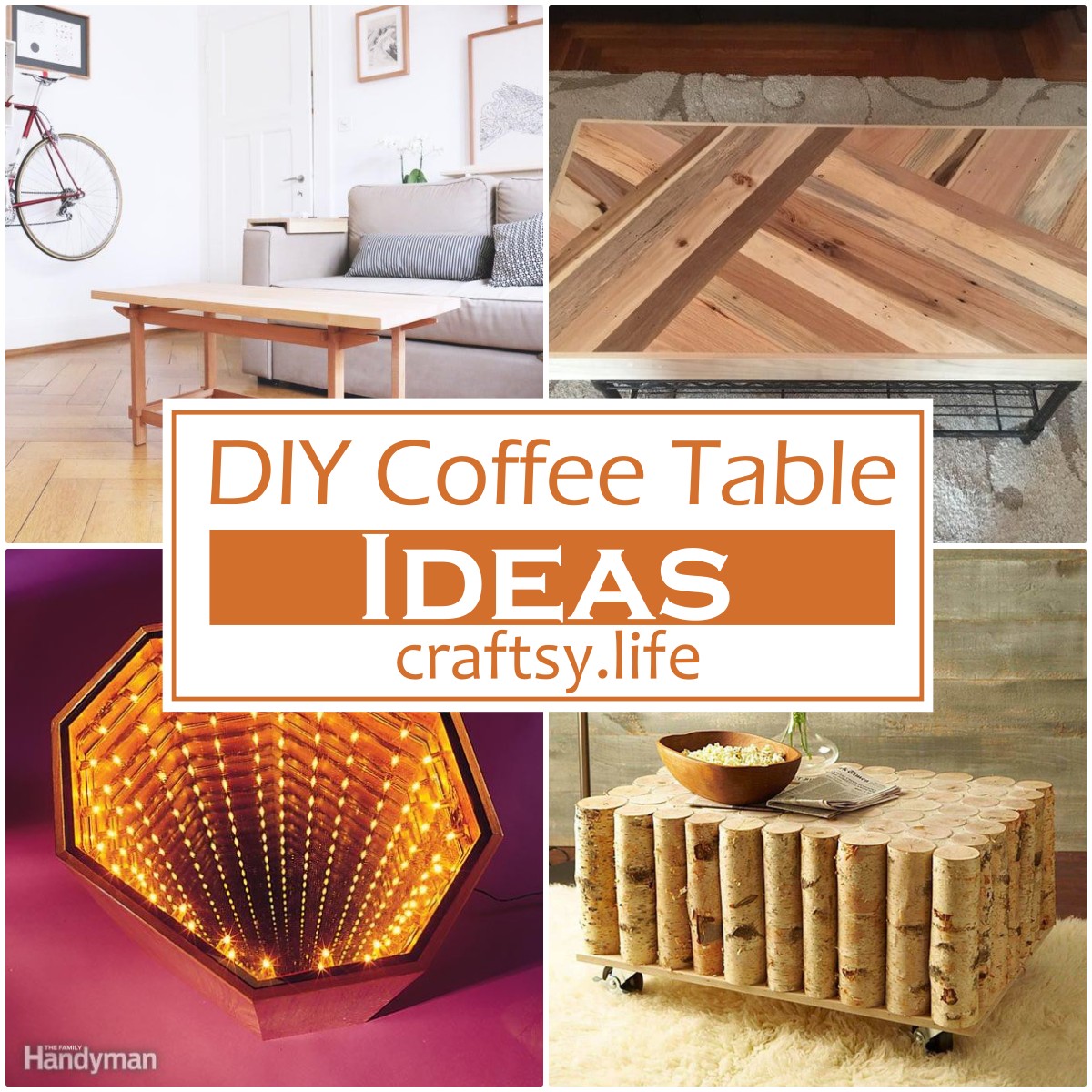 DIY Coffee Table Ideas 1
