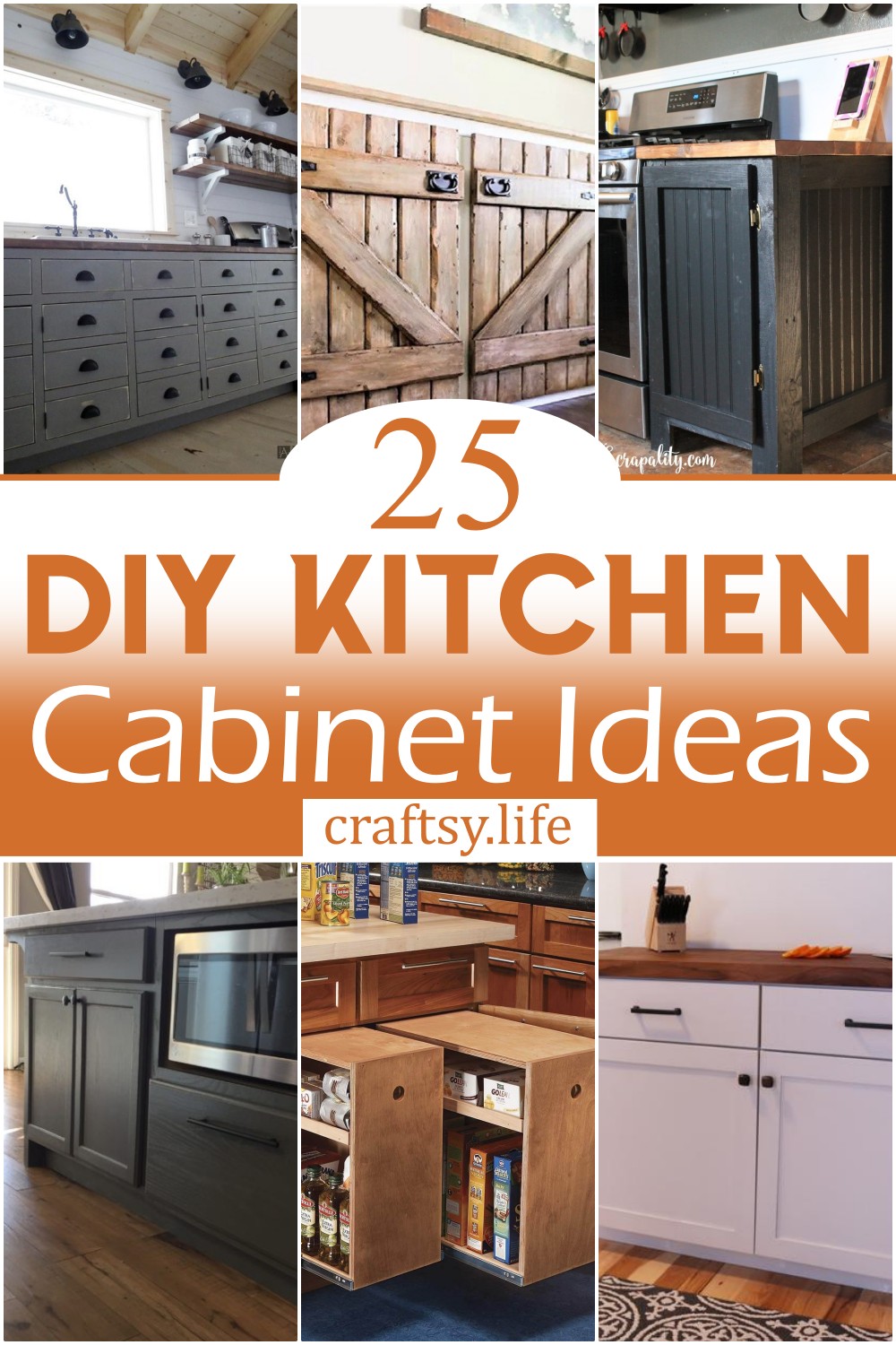 DIY Kitchen Cabinet Ideas
