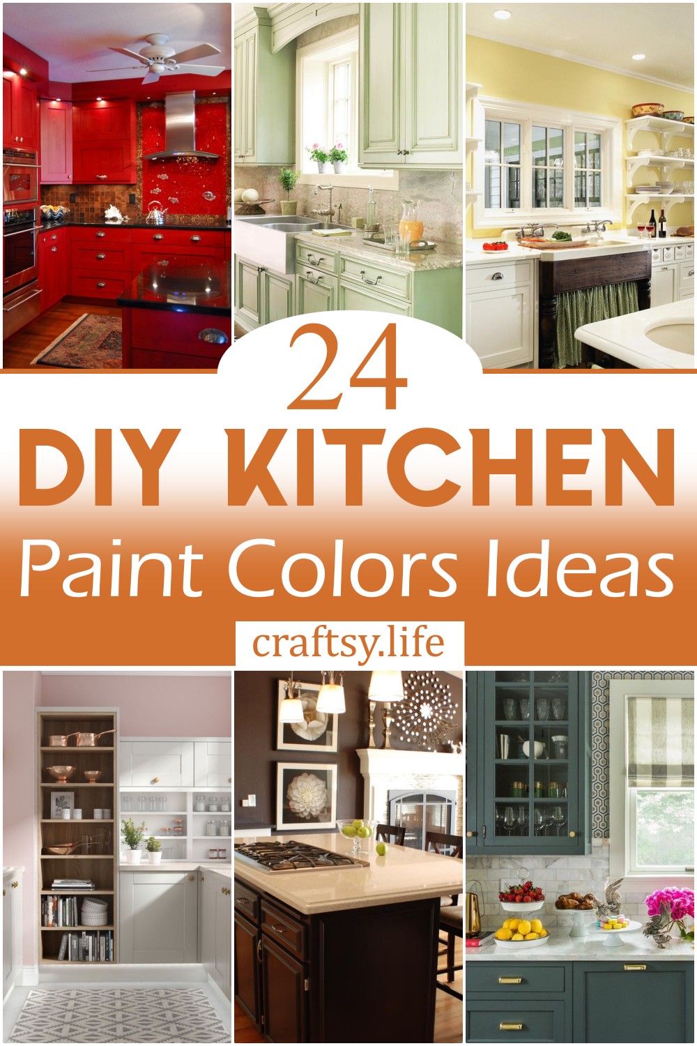 DIY Kitchen Paint Colors Ideas 1