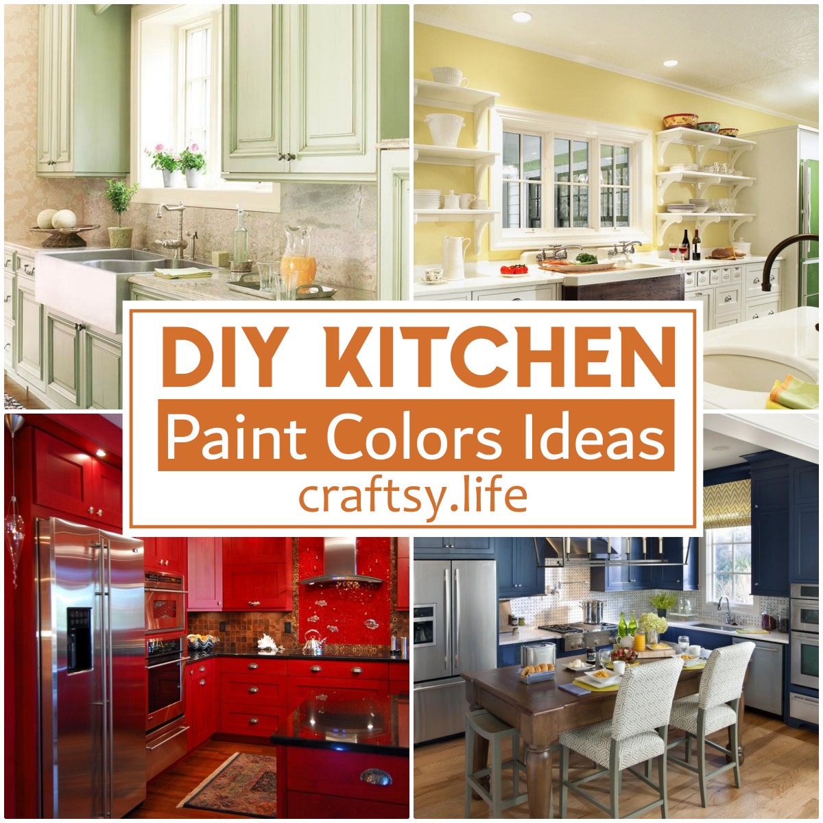DIY Kitchen Paint Colors Ideas