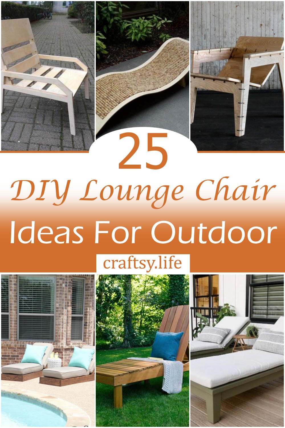 DIY Lounge Chair Ideas 1