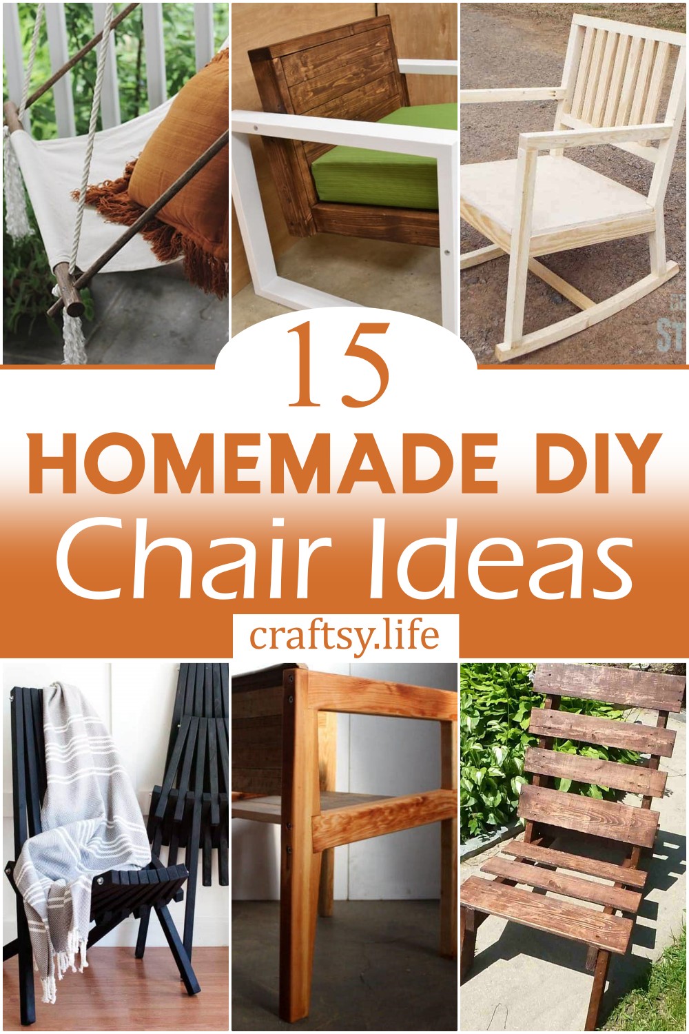 Homemade DIY Chair Ideas 1