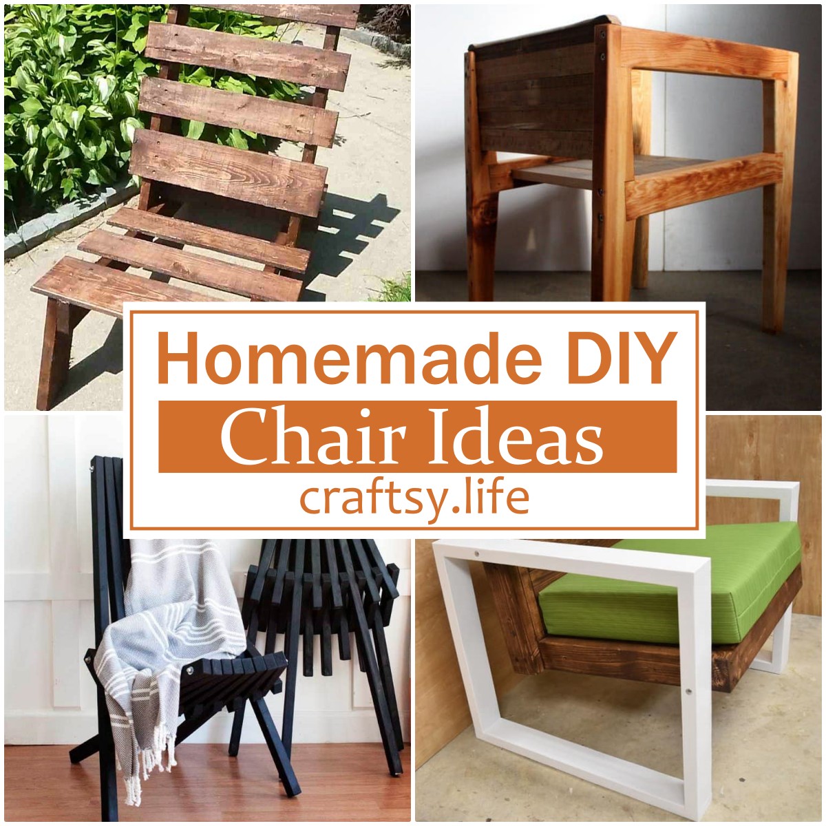 Homemade DIY Chair Ideas