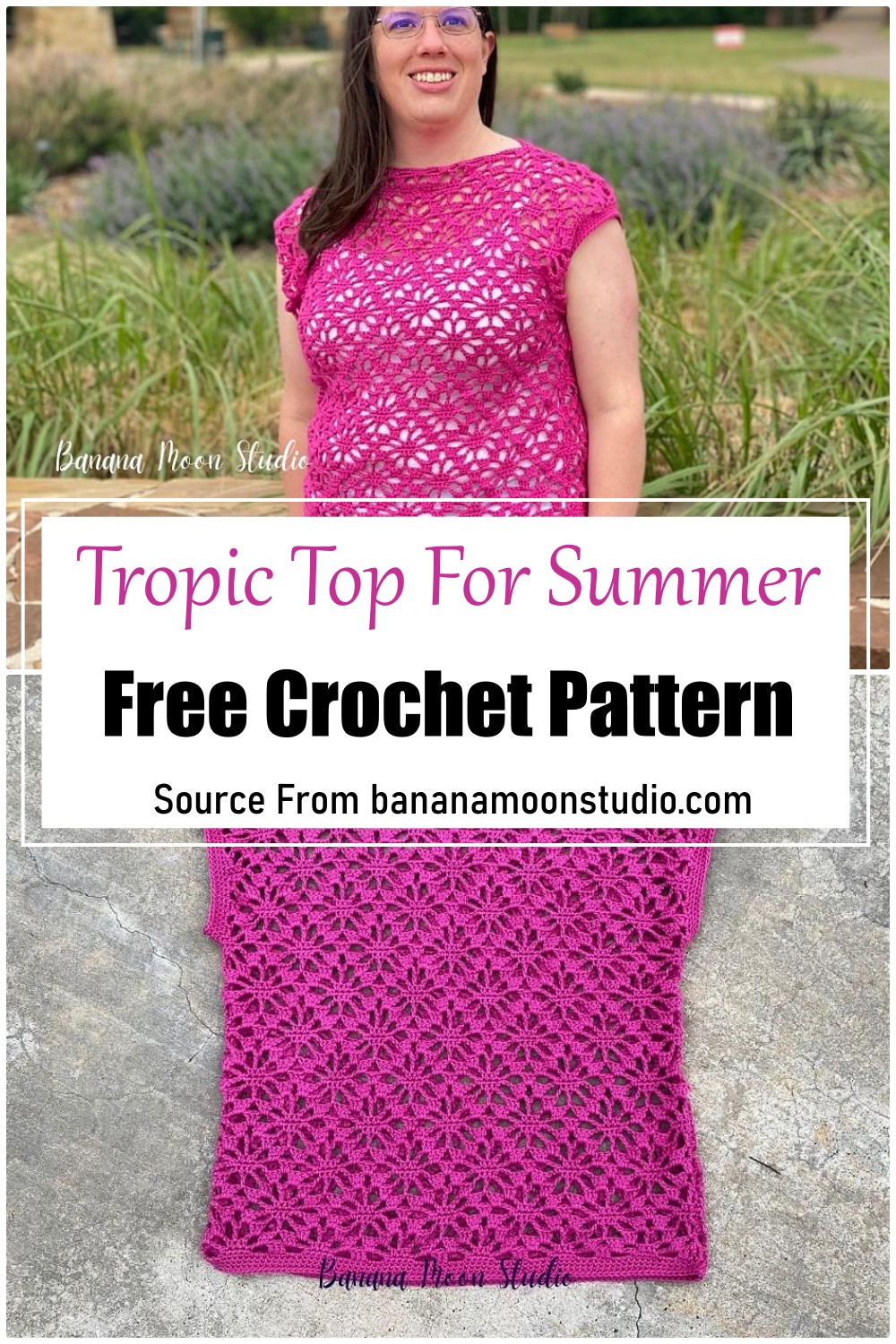 Tropic Top For Summer