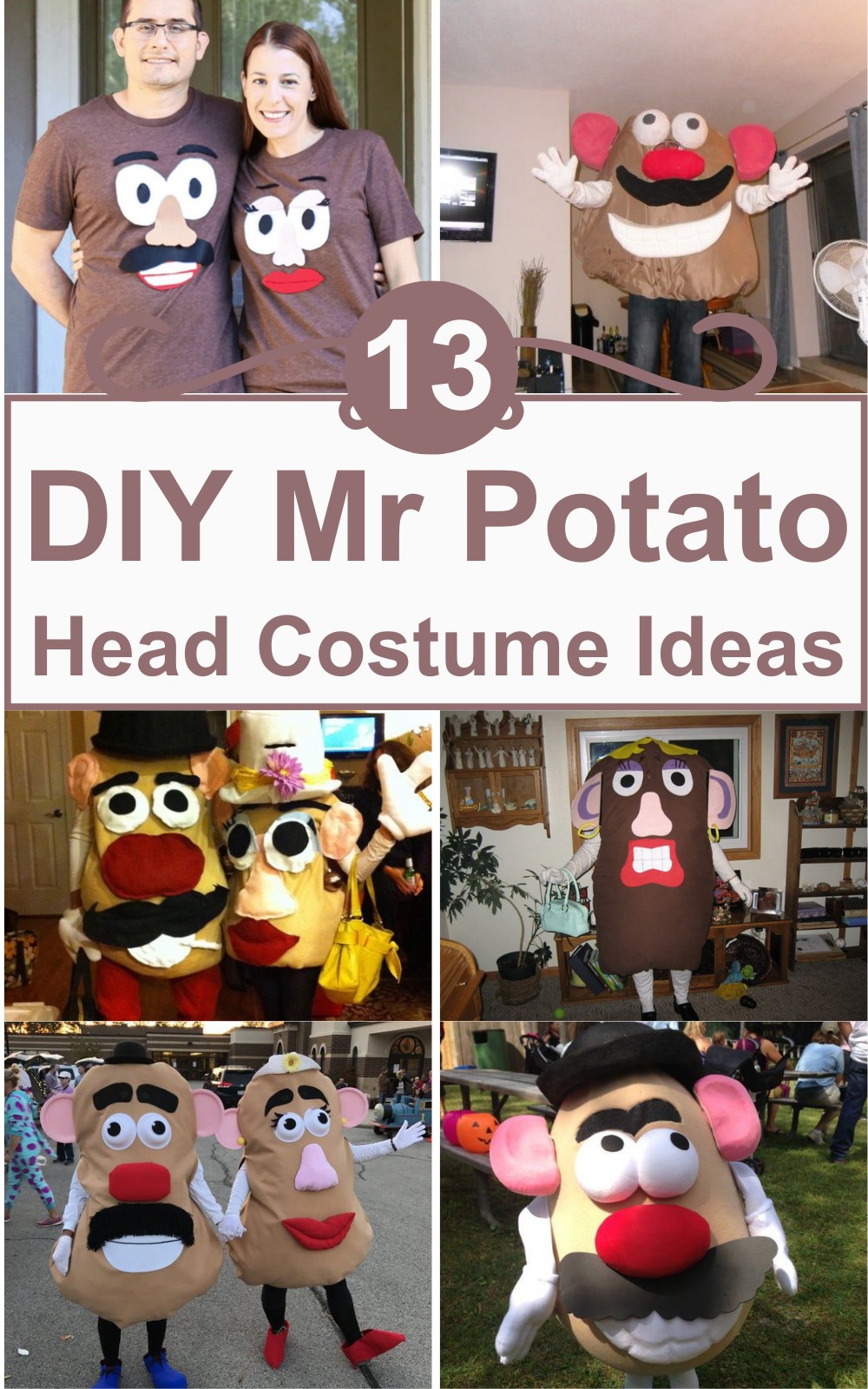 13 DIY Mr Potato Head Costume Ideas
