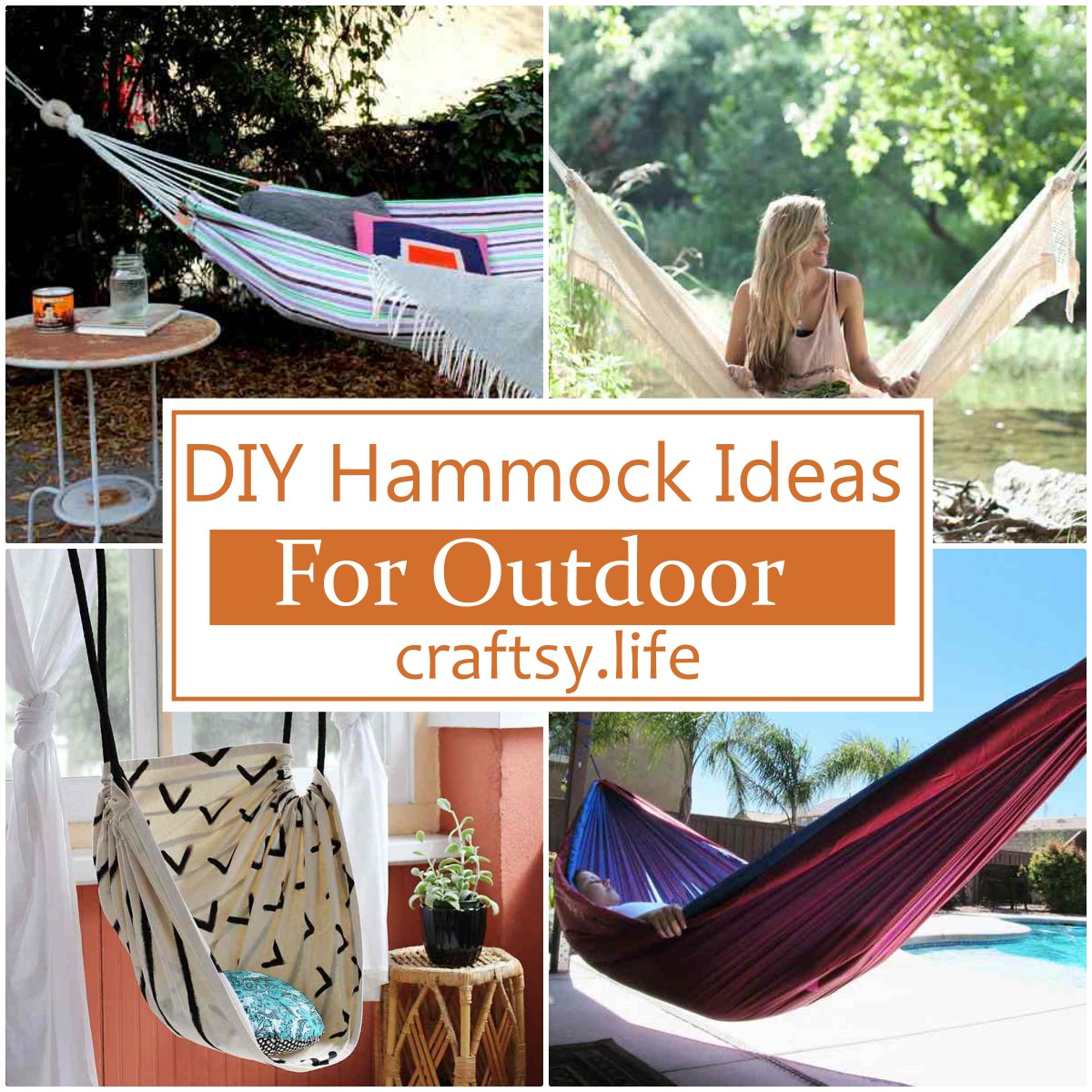 15 DIY Hammock Ideas For Outdoor