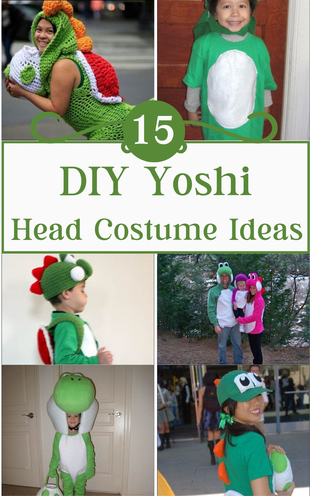 15 DIY Yoshi Costume Ideas
