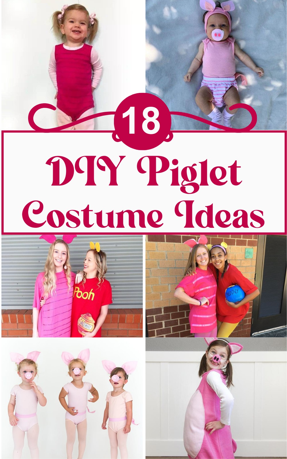 18 DIY Piglet Costume Ideas