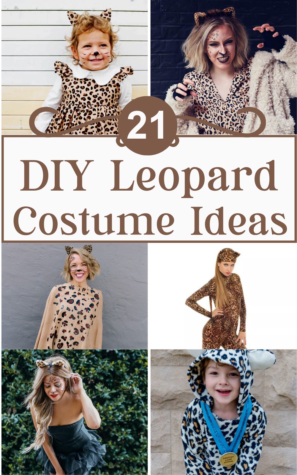 21 DIY Leopard Costume Ideas