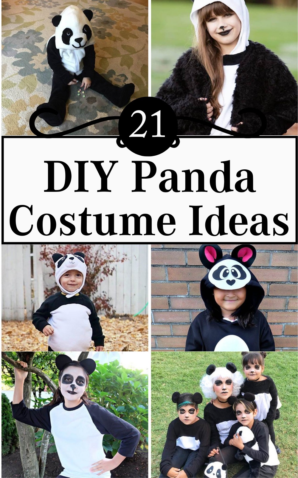 21 DIY Panda Costume Ideas