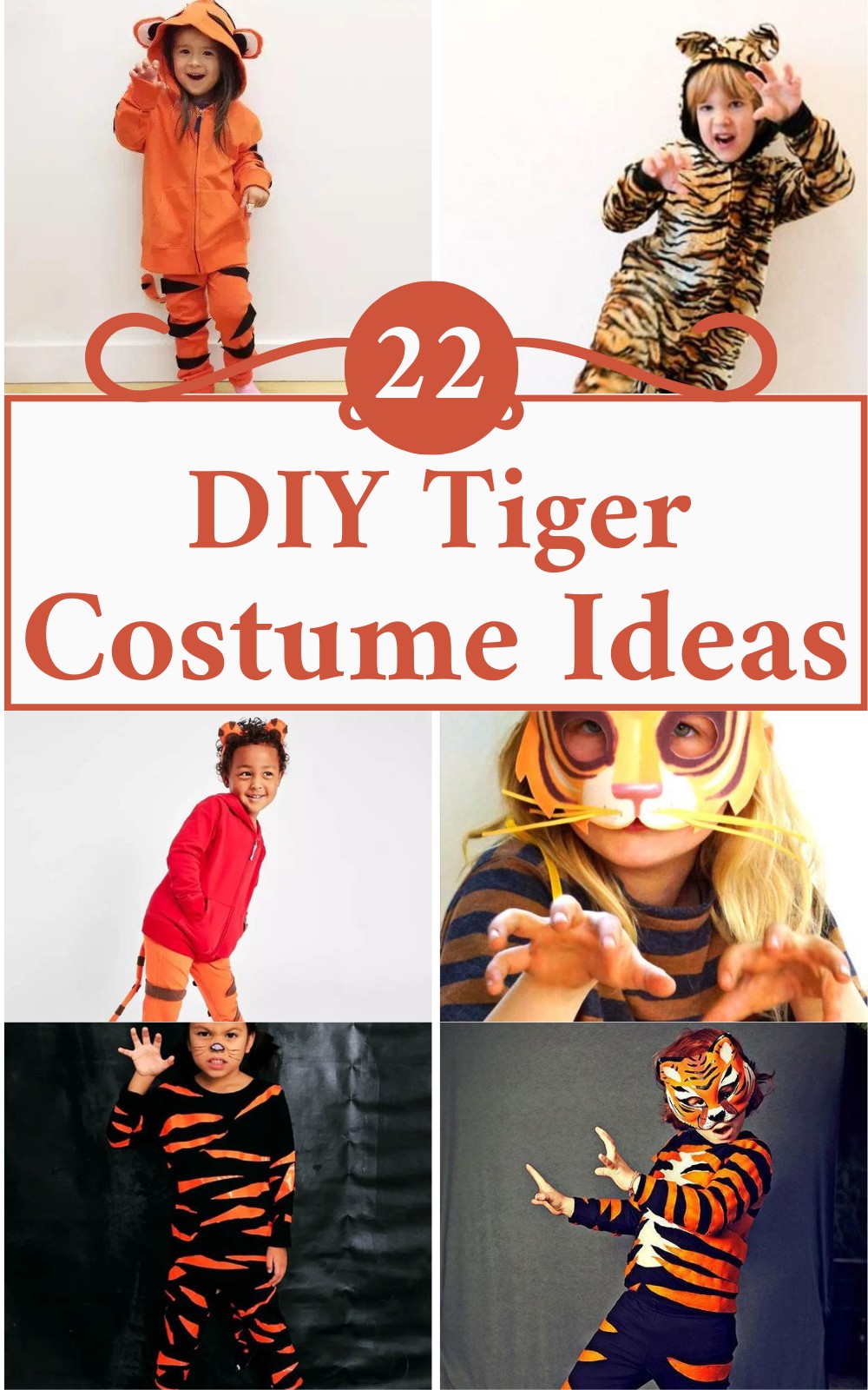 22 DIY Tiger Costume Ideas