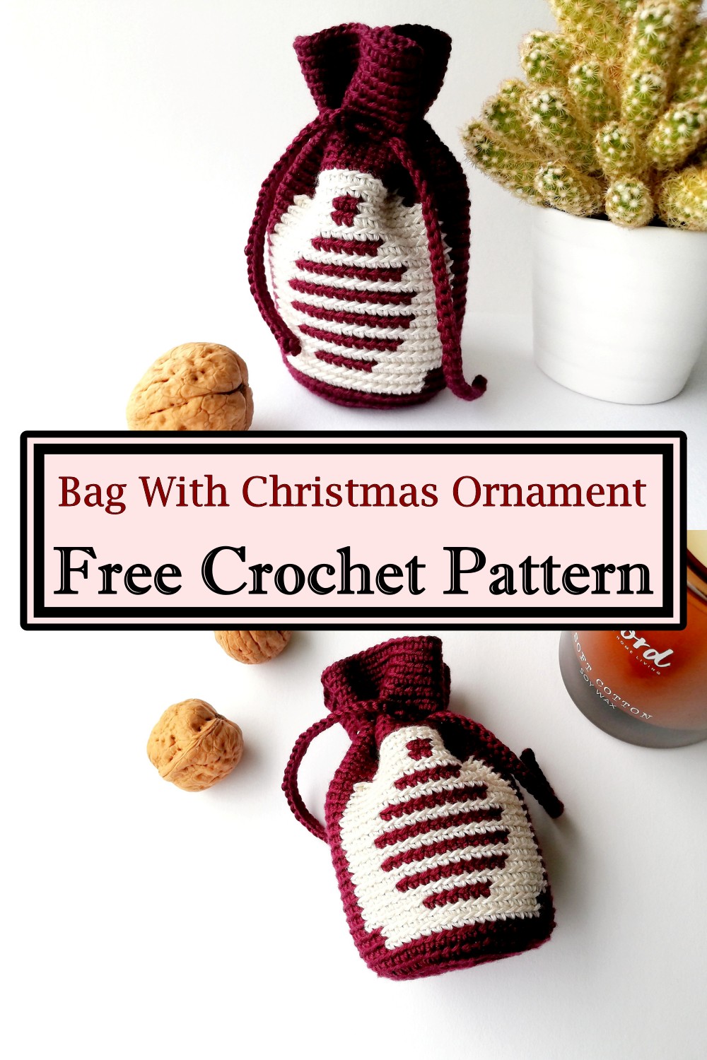 15 Best Crochet Christmas Bag Patterns For Holidays Craftsy