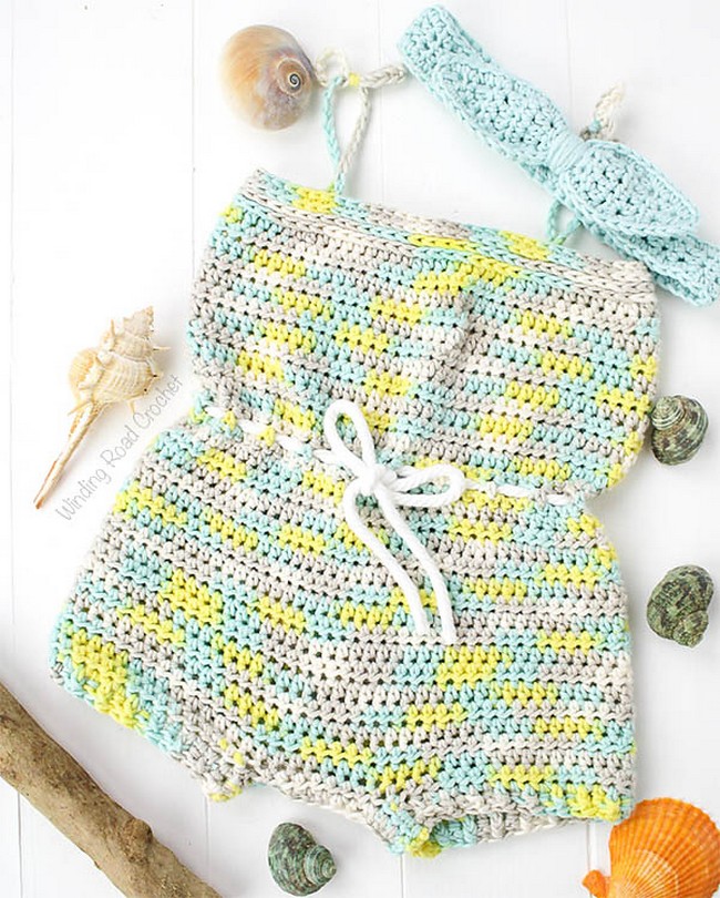 Beachside Baby Romper